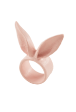 Bunny Ears Napkin Ring, pink