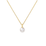 Ania Haie Ania Haie Miss Dainty Pearl Drop Pendant Necklace, gold