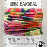 Natural Life Boho Bandeau, Pink Painted Garden