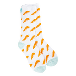 World's Softest Socks Spring Cozy Crew Socks, Carrot