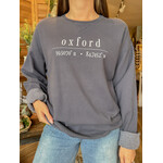 Oxford Coordinates Crewneck Sweatshirt,