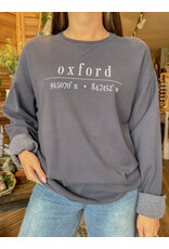 Salt + Fare Oxford Coordinates Crewneck Sweatshirt,