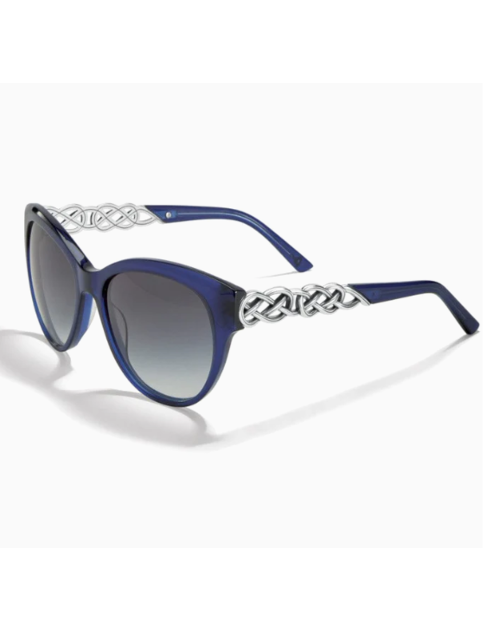 Brighton Interlok Braid Sunglasses, blue