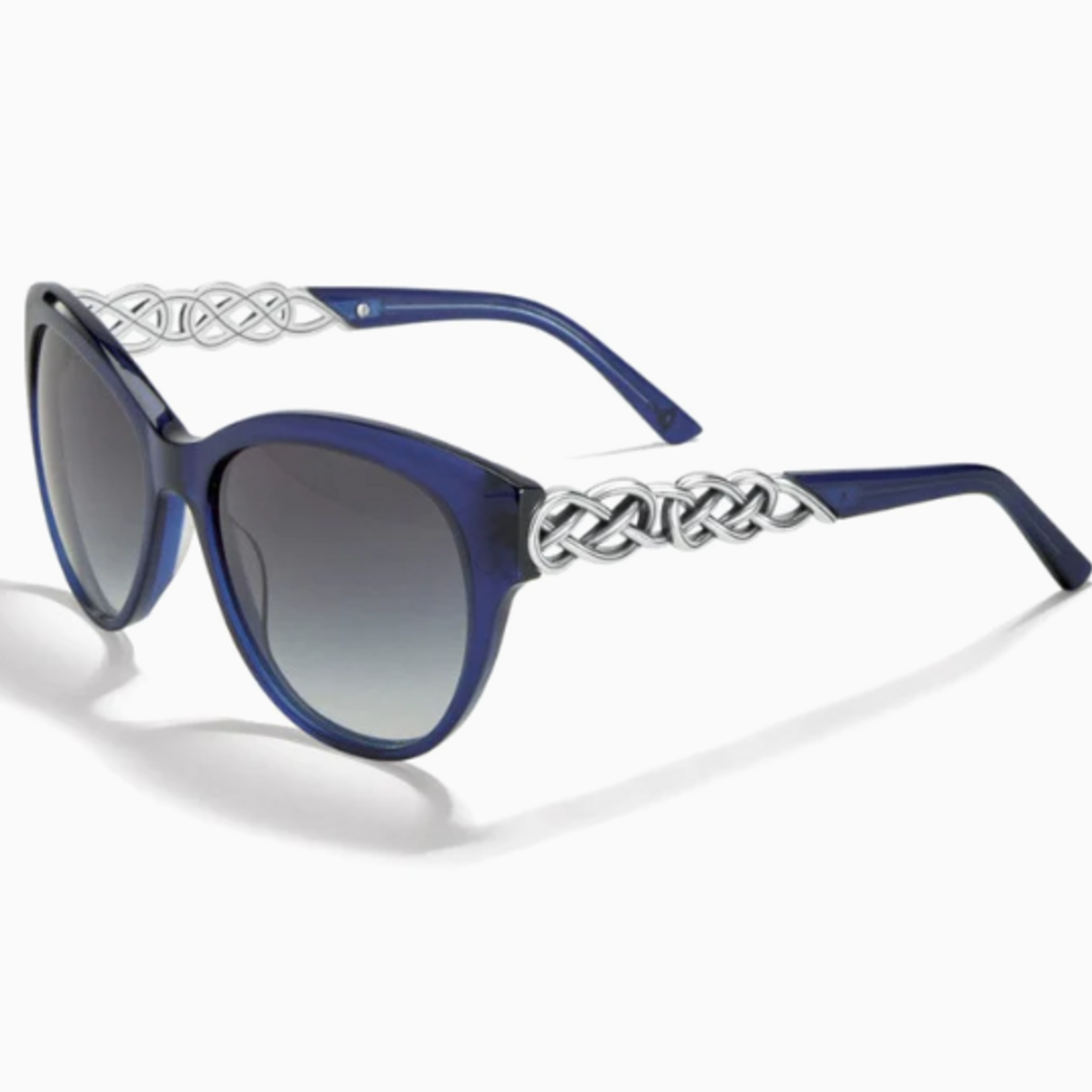 Brighton Brighton Interlok Braid Sunglasses, blue