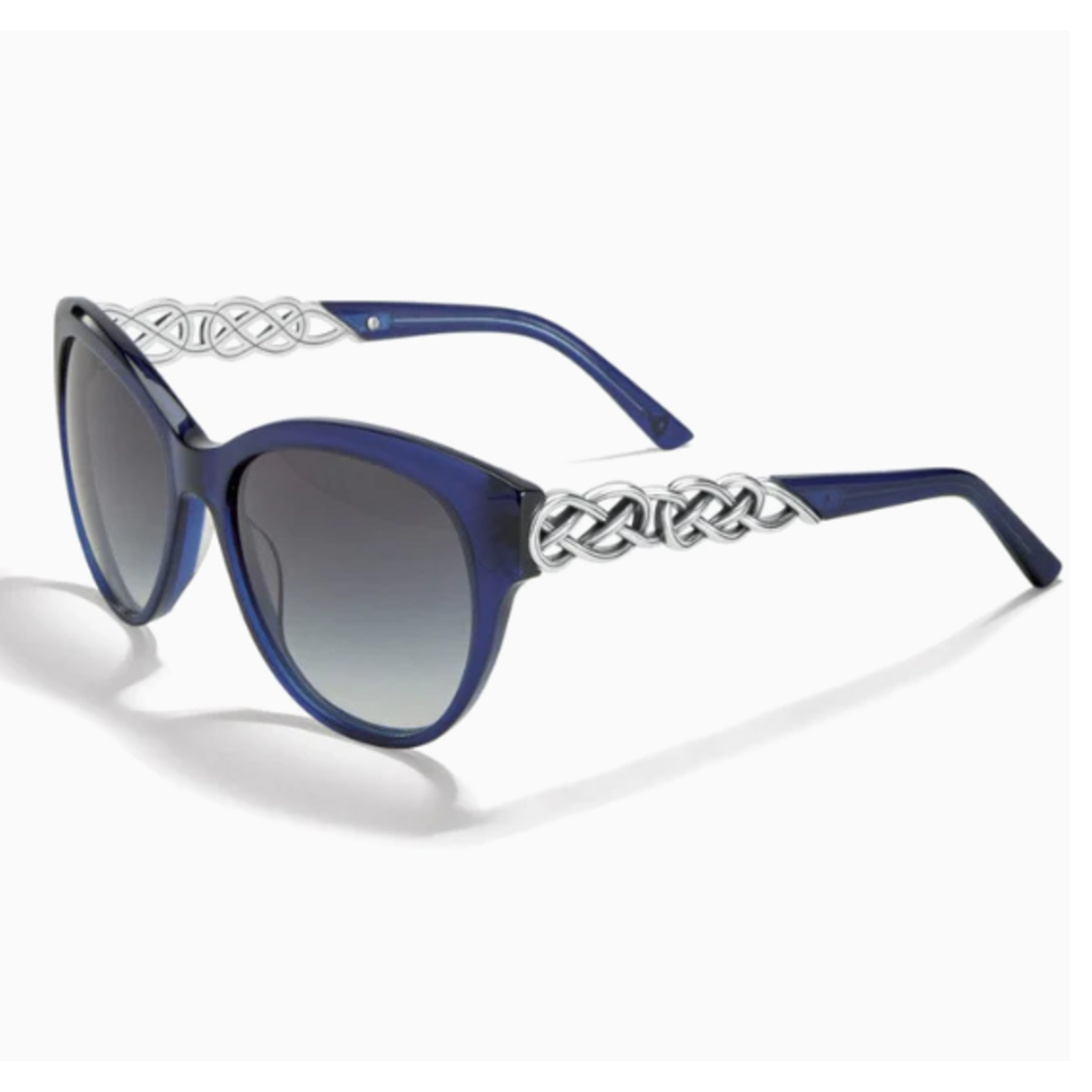 Brighton Brighton Interlok Braid Sunglasses, blue