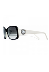 Brighton Twinkle Black/White Sunglasses