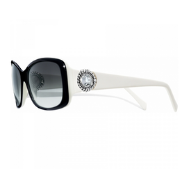 Brighton Twinkle Black/White Sunglasses