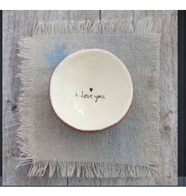 Natural LIfe Tiny Trinket Dish, I Love You