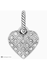 Brighton Diamond Heart Charm