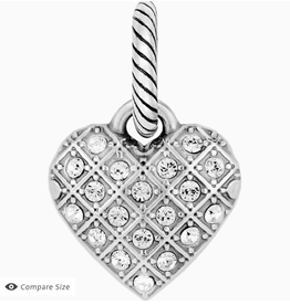 Brighton Diamond Heart Charm