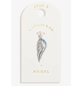 A Littles & Co. AL Charm Bar, Angel Medium Charm
