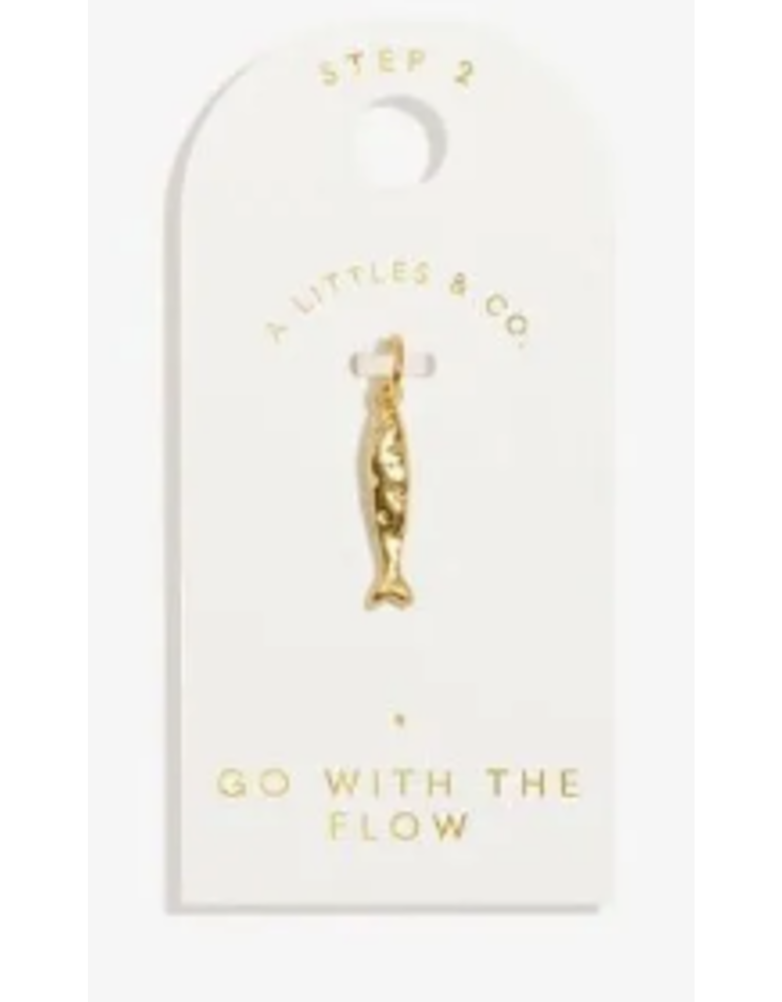 A Littles & Co. AL Charm Bar, Go With The Flow Small Charm