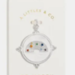 A Littles & Co. AL Charm Bar, Be Happy Medium Charm