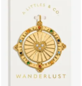 A Littles & Co. AL Charm Bar, Wanderlust Large Charm