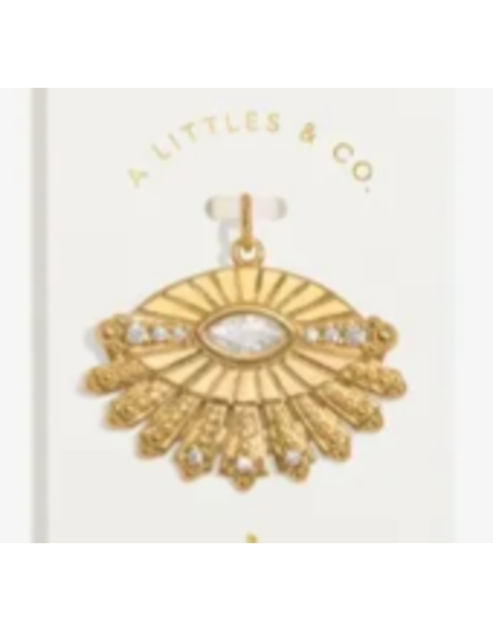 A Littles & Co. AL Charm Bar, Good Karma Large Charm
