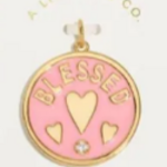 A Littles & Co. AL Charm Bar, Blessed Large Charm