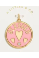 A Littles & Co. AL Charm Bar, Blessed Large Charm