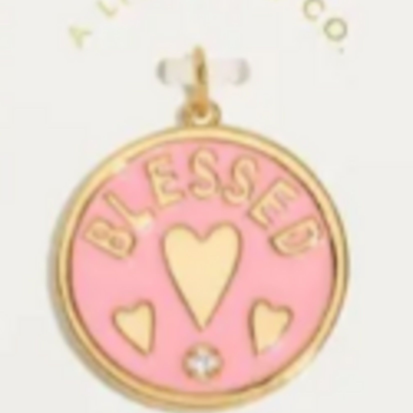 A Littles & Co. AL Charm Bar, Blessed Large Charm