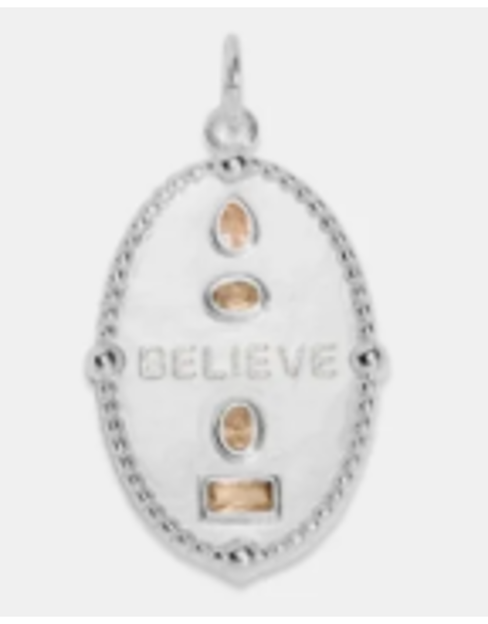 A Littles & Co. AL Charm Bar, Believe Large Charm