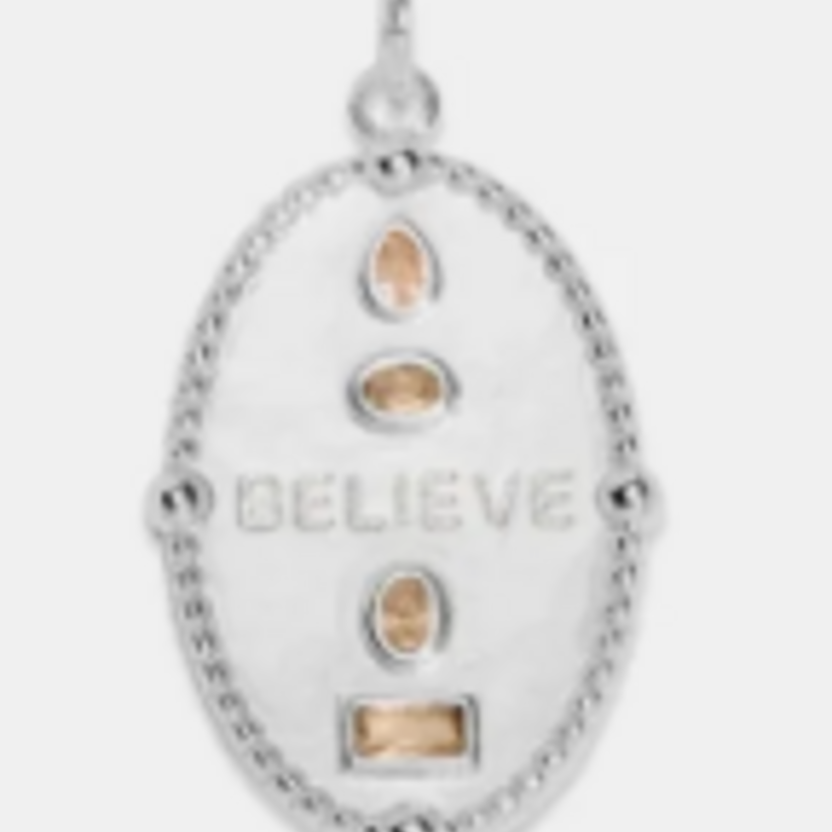 A Littles & Co. AL Charm Bar, Believe Large Charm
