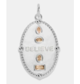 A Littles & Co. AL Charm Bar, Believe Large Charm