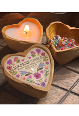 Natural LIfe Surprise Candle, Heart Folk