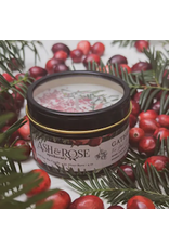 Ash & Rose Gather Here Cranberry Pine Soy Candle, 16 oz