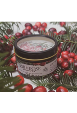 Ash & Rose Gather Here Cranberry Pine Soy Candle, 8 oz