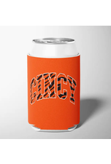 Barrel Down South Cincy Bengal Stripe Can Cooler