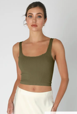 NIKIBIKI NikiBiki Lettuce Edge Crop Top,