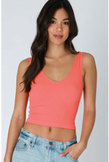 NIKIBIKI NikiBiki Reversible Ribbed Crop Top