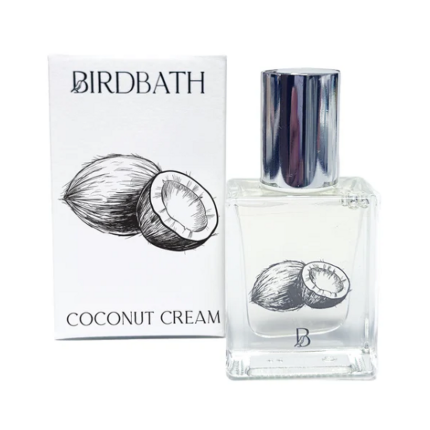 Birdbath Roll-On Perfume, Coconut Cream