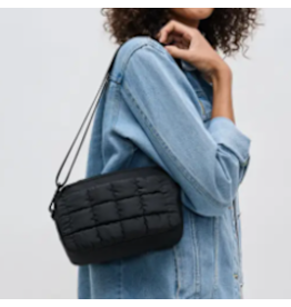 Sol and Solene Inspiration Quilted Puffer Crossbody,