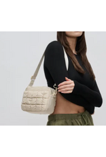 Sol and Solene Inspiration Quilted Puffer Crossbody,