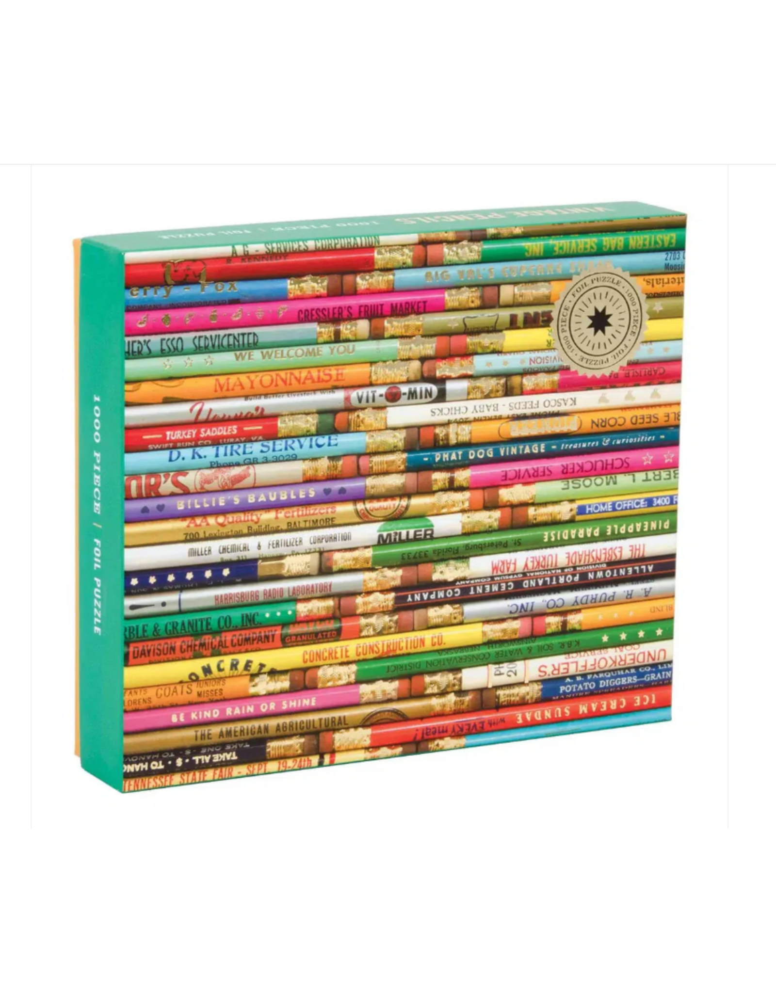 Hachette Book Group Vintage Pencil Puzzle, 1000 piece