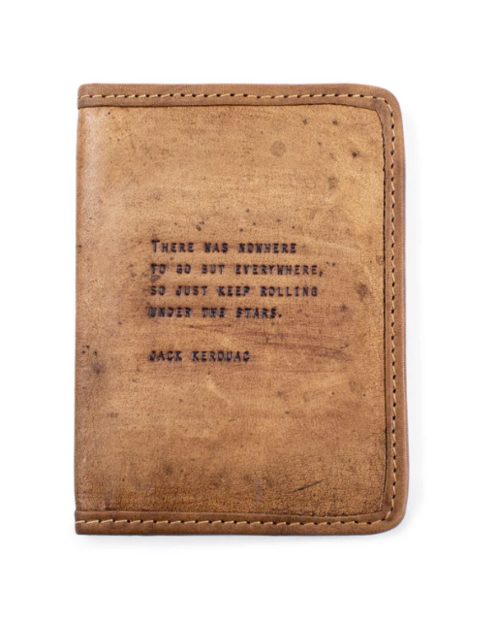 Sugarboo & Co Leather Passport Cover, Jack Kerouac