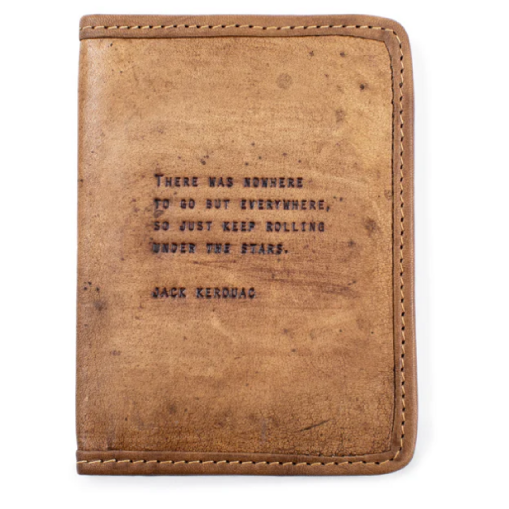 Sugarboo & Co Leather Passport Cover, Jack Kerouac
