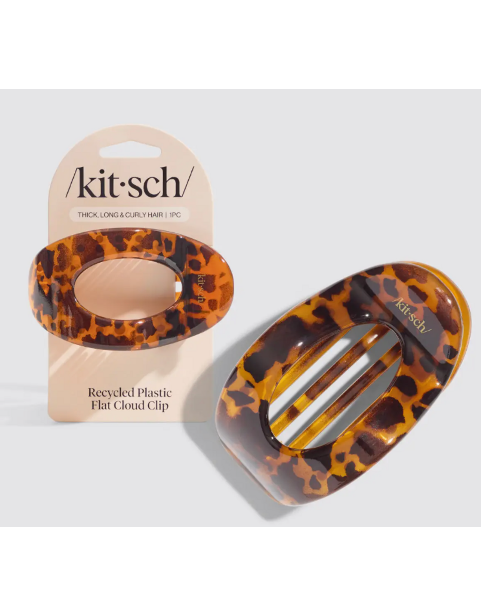 Kitsch Recycled Plastic Large Flat Cloud Clip