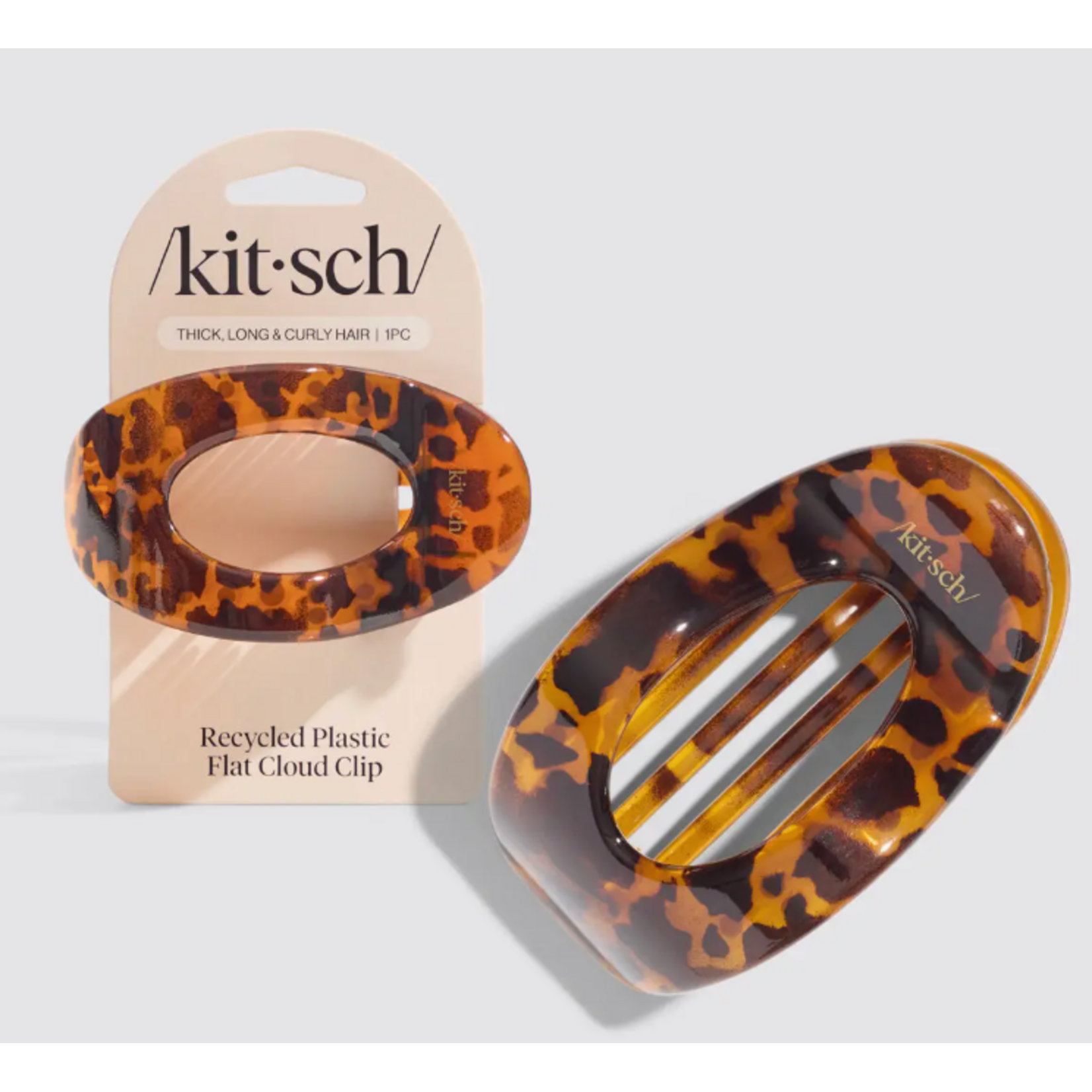 Kitsch Recycled Plastic Large Flat Cloud Clip
