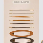 Kitsch Sedona Metal Cloud Pins & Snap Clips 8 pc