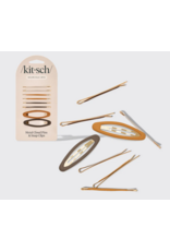 Kitsch Metal Cloud Pins & Snap Clips 8 pc
