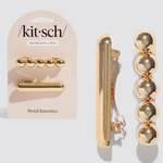 Kitsch Kitsch Gold Metal Barrettes
