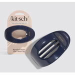 Kitsch Recycled Plastic Large Flat Cloud Clip-Blue Orchid