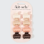 Kitsch Kitsch Mini Cloud Claw Clip 8 pc, Rosewood