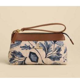 Spartina Emma Wristlet, Serpentine Blue