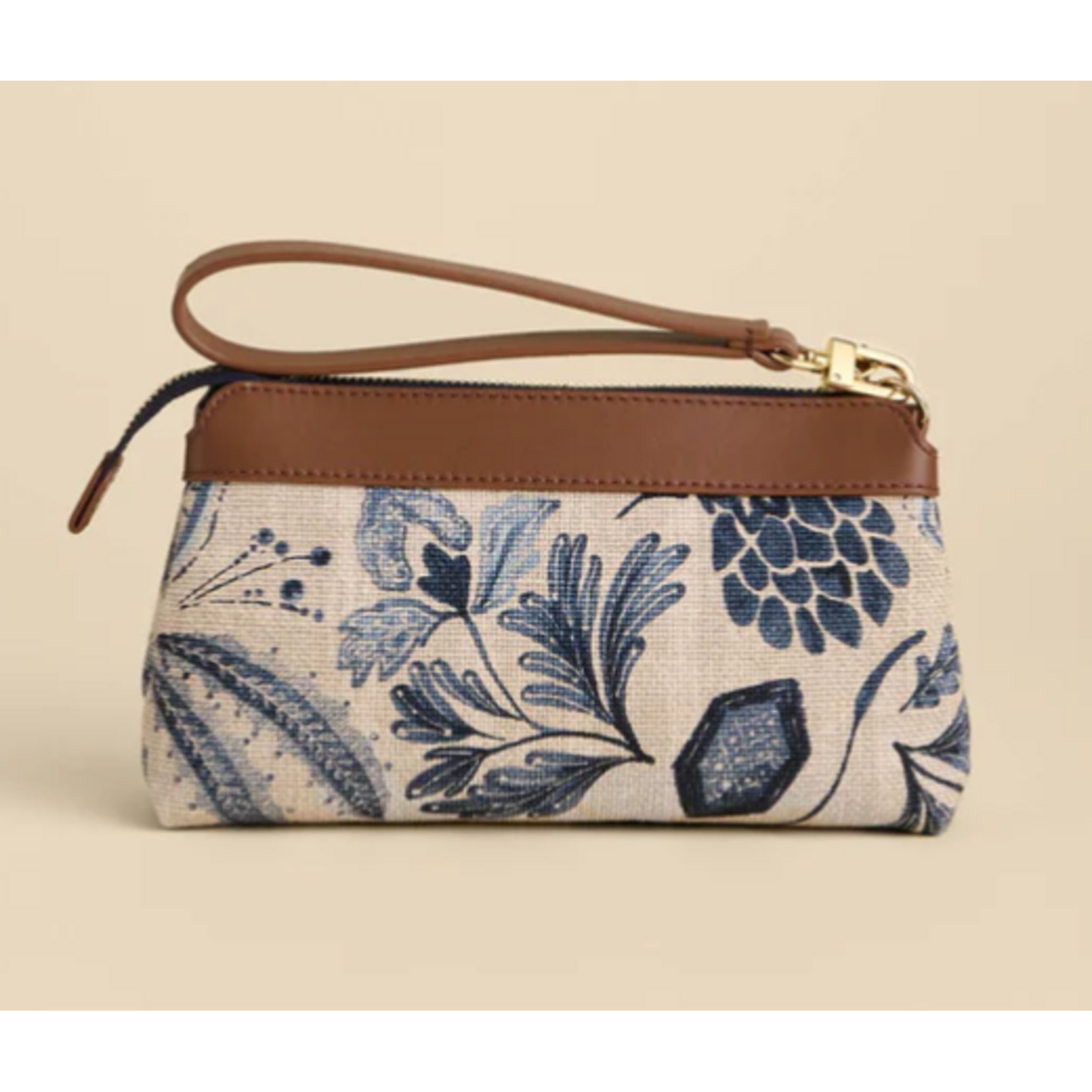 Spartina Emma Wristlet, Serpentine Blue