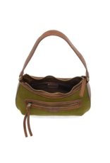 JS Corduroy Hallie Hobo Bag, Olive JS Corduroy Hallie Hobo Bag, Olive