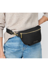 Katie Loxton Nylon-Luxe Belt Bag, black Katie Loxton Nylon-Luxe Belt Bag, black