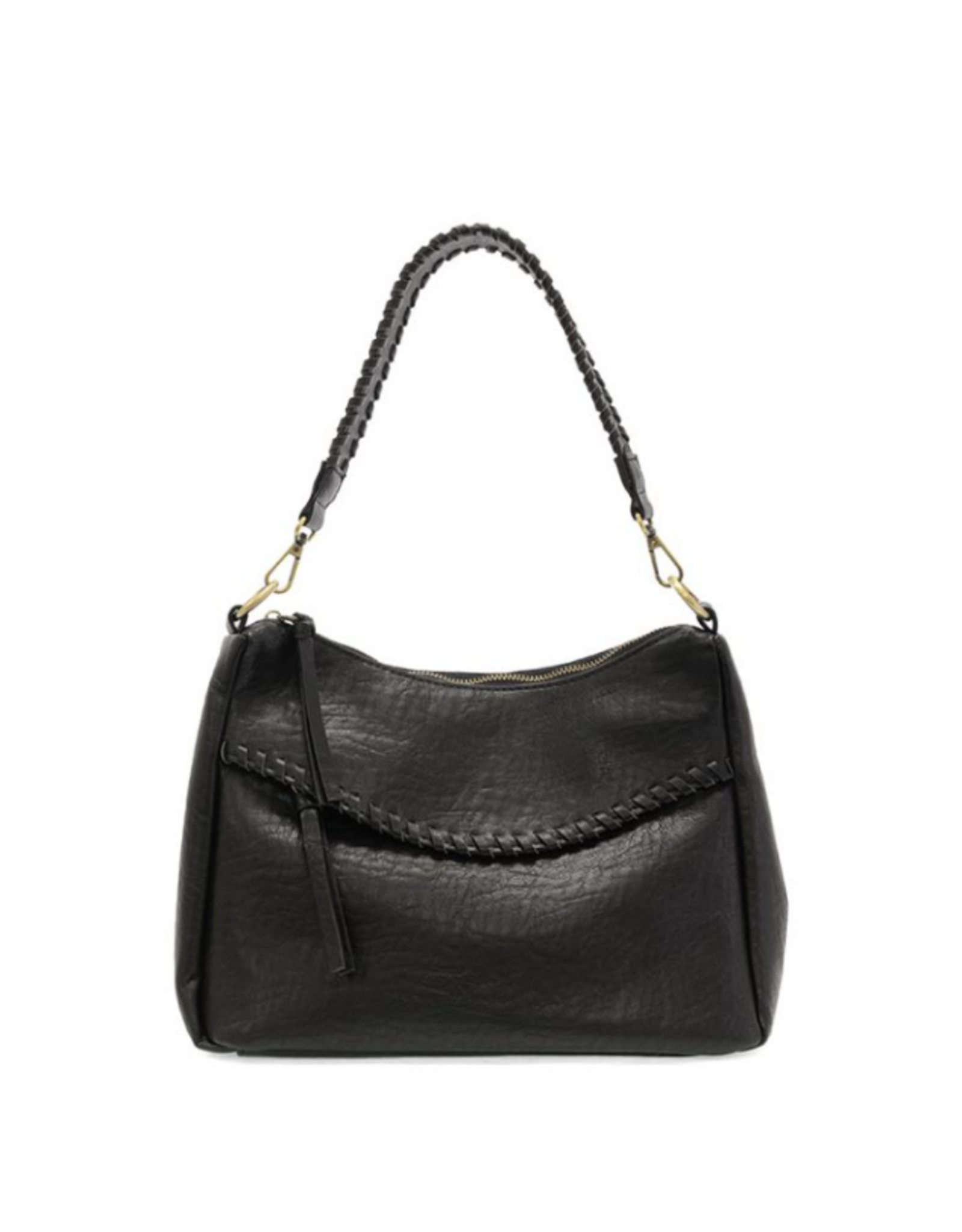 JS Cassidy Whipstitch Convertible Crossbody/Hobo,