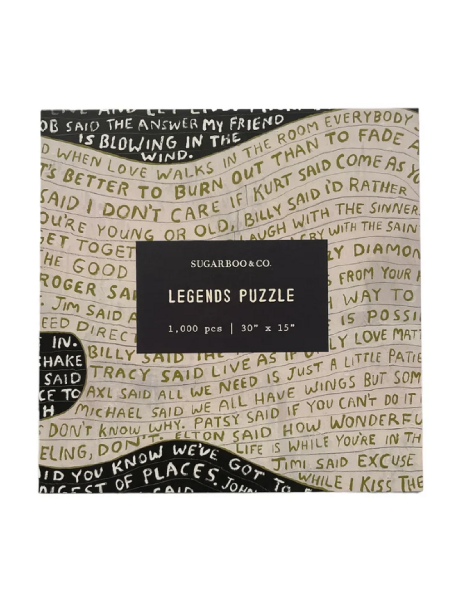 Sugarboo & Co Legends Puzzle, 1000 pieces